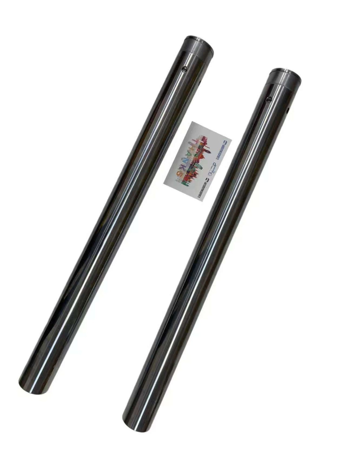 2PCS Front Fork Tubes for Harley Touring Road King 2014-25 45500113-49mm 22.85In
