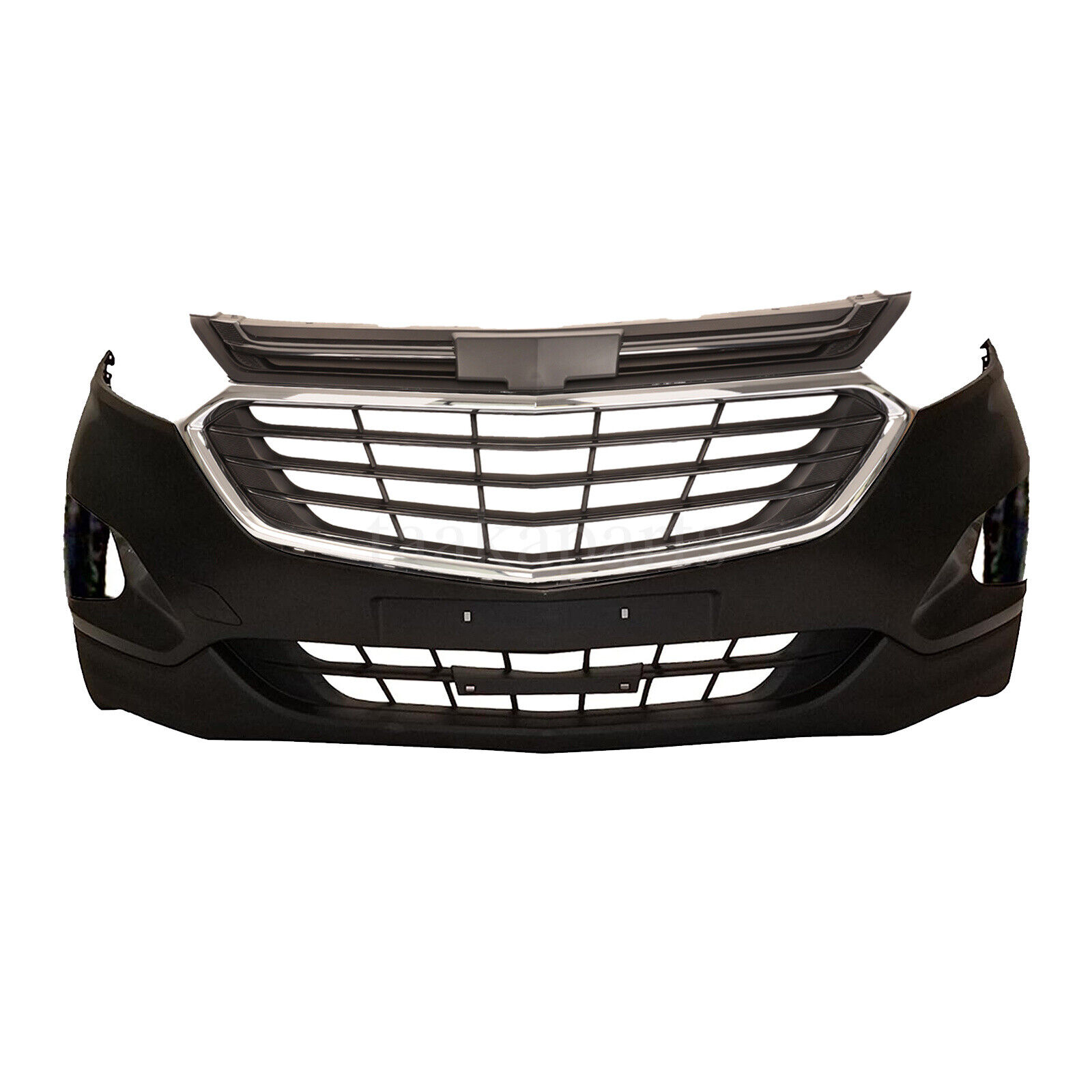 Front Bumper Cover Vlance Kit W/ Grill Grille For Chevrolet Equinox 2018-2021