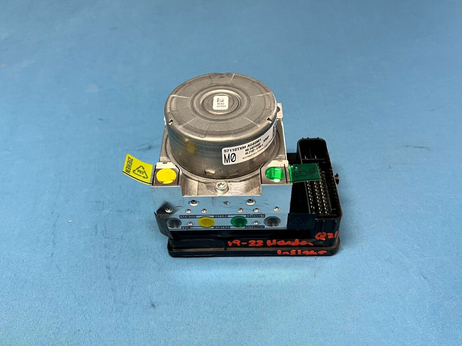 2019-2022 Honda Insight 2.0 Anti Lock Abs Pump Module 57110TXMA04 OEM