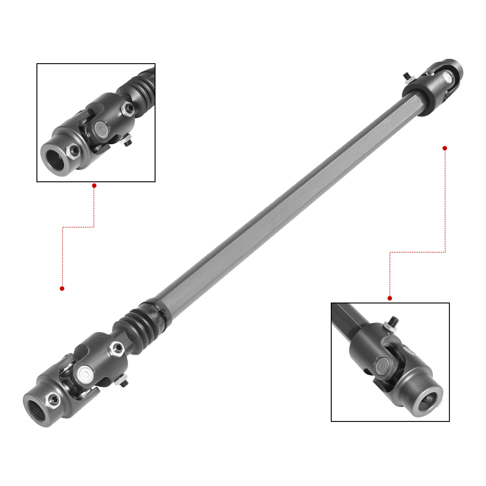 000970 Telescopic Steering Shaft For 1970 1971 1972 1973-1979 Ford Truck
