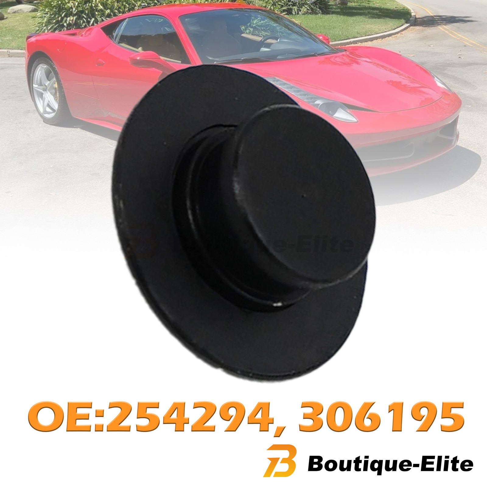 NEW For Ferrari 458 F12 California T Audio Knob Cover 254294 306195
