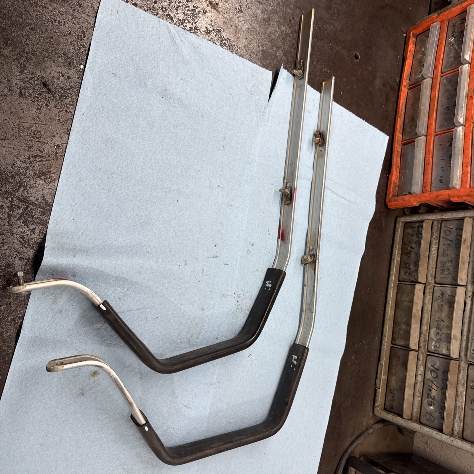 Vintage Ezgo 1990’s Marathon Medalist  Golf Cart Seat Grab  Handles