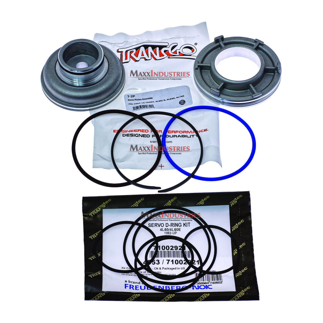 4L60 700R4 4L60E Transmission Corvette Servo Piston Kit TransGo (7-2P) 1982+
