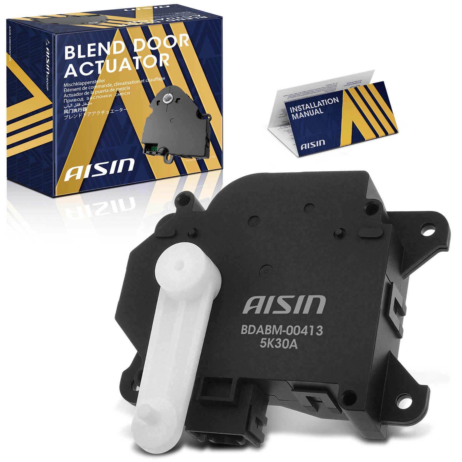 AISIN Left Main HVAC Blend Door Actuator for Lexus RX330 RX350 RX400h 2004-2009 AISIN Left Main HVAC Blend Door Actuator for Lexus RX330 RX350 RX400h 2004-2009