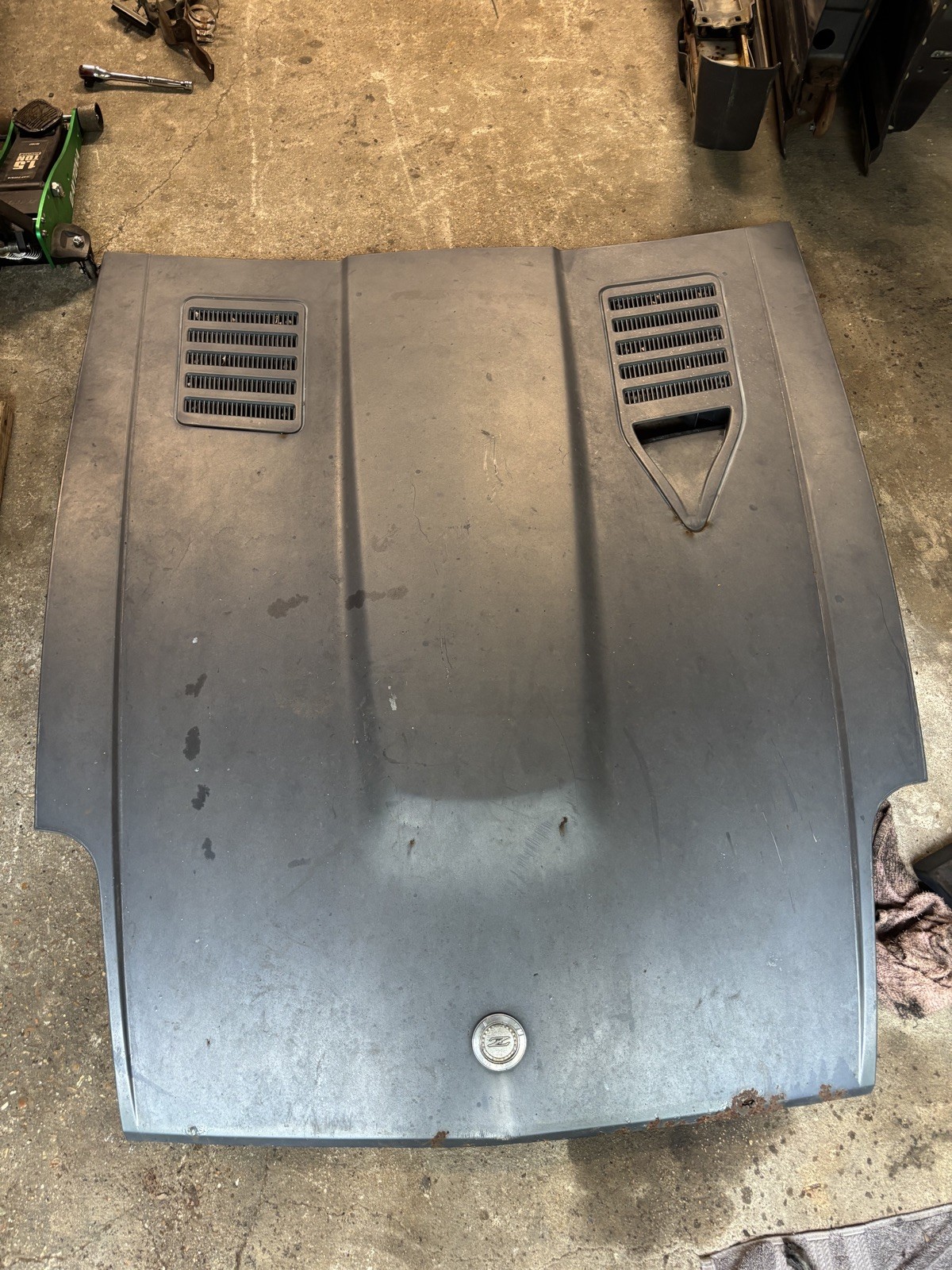 1979 - 1983 DATSUN 280ZX COMPLETE HOOD ASSEMBLY LIGHT BLUE (Minor Rust) 1979 - 1983 DATSUN 280ZX COMPLETE HOOD ASSEMBLY LIGHT BLUE (Minor Rust)