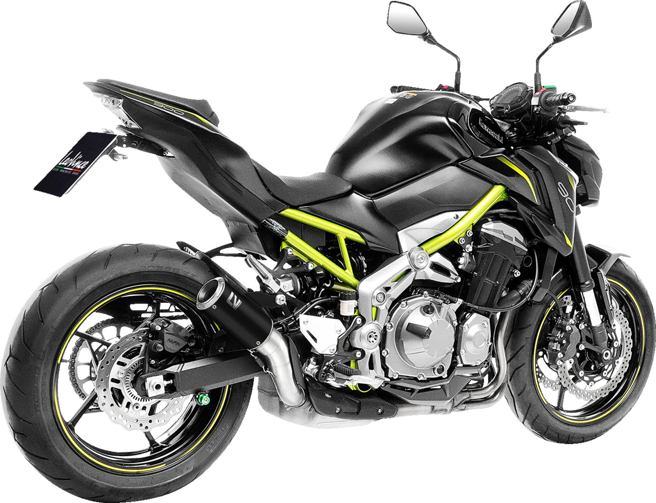 Leovince LV Corsa Black Edition Slip-On Muffler 15402BU Kawasaki Z900