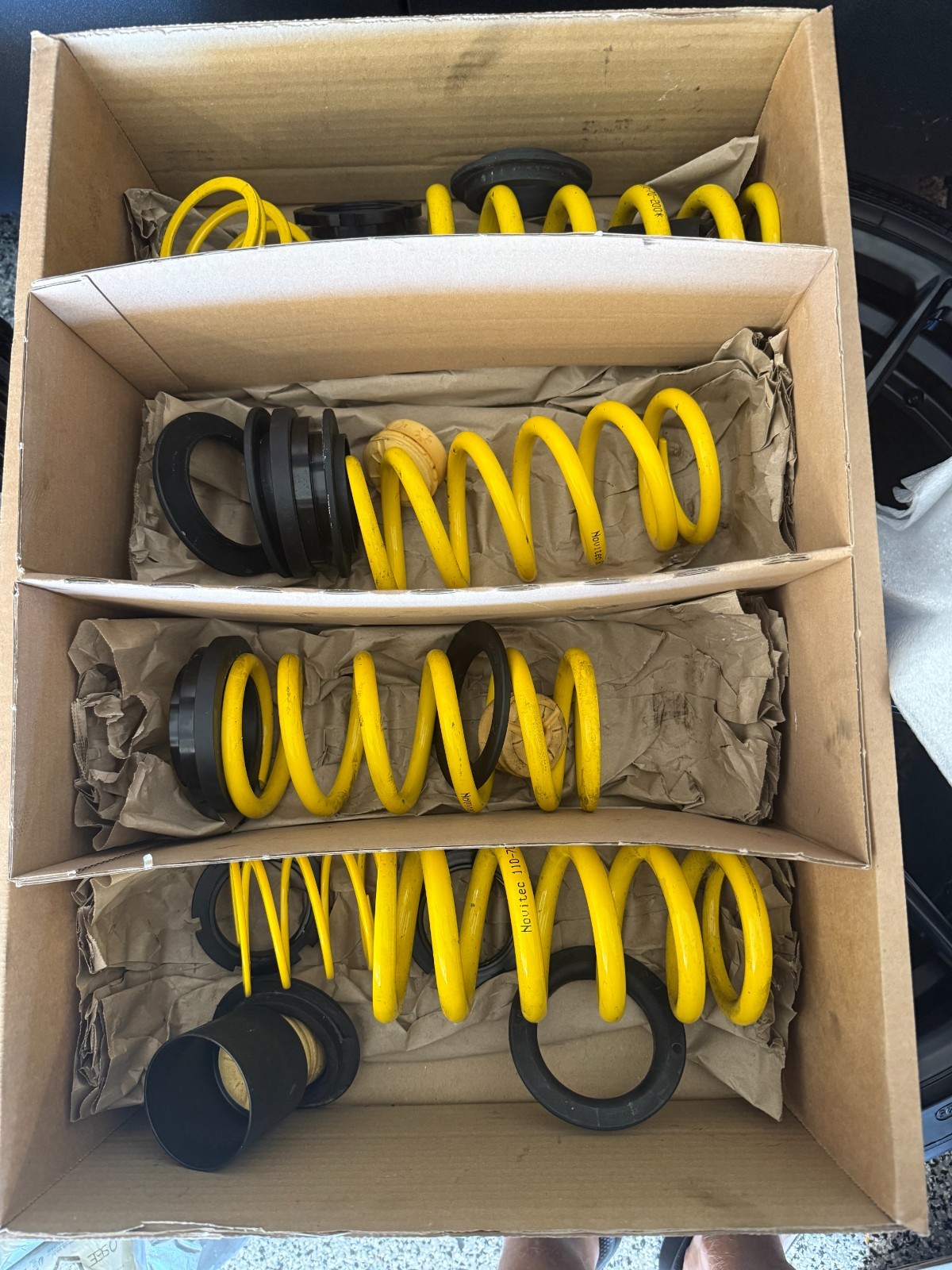 Novitec Lower Springs for Ferrari F8