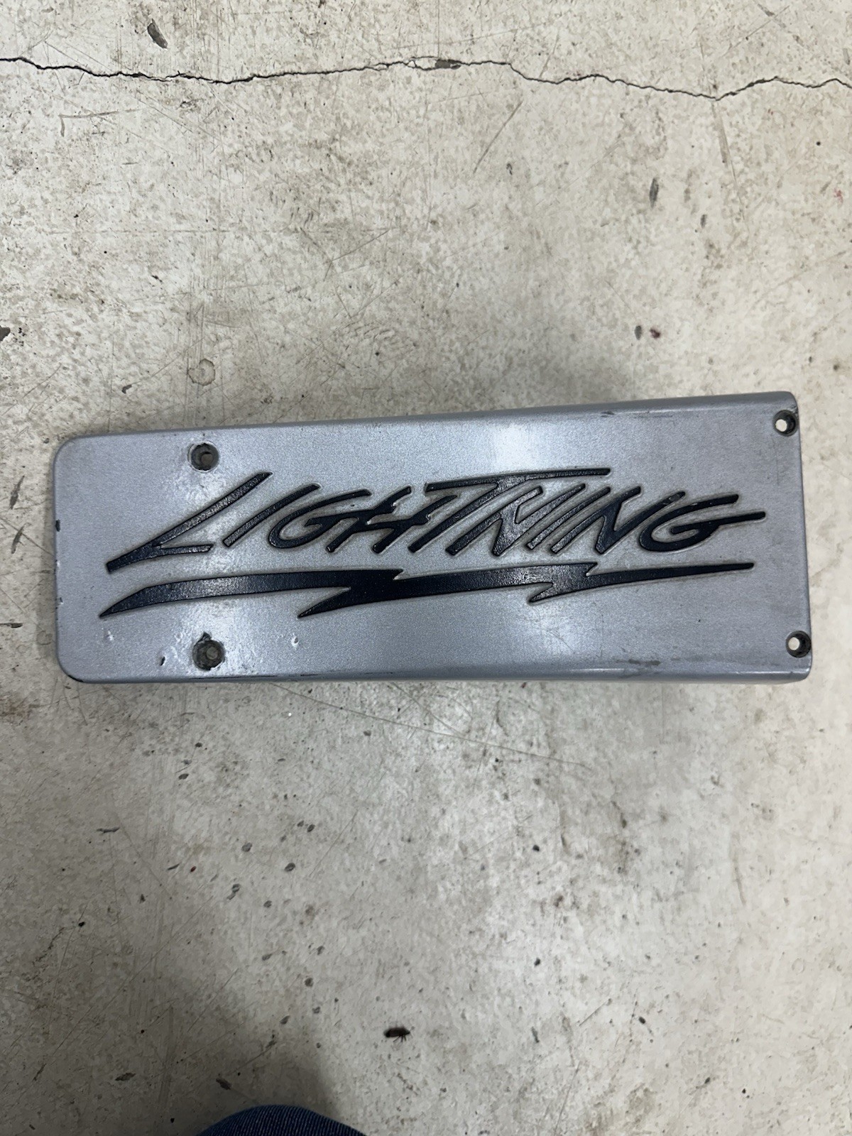 1993-1995 Ford Lightning Gt40 Intake Plaque Cover 5.8 Oem Used