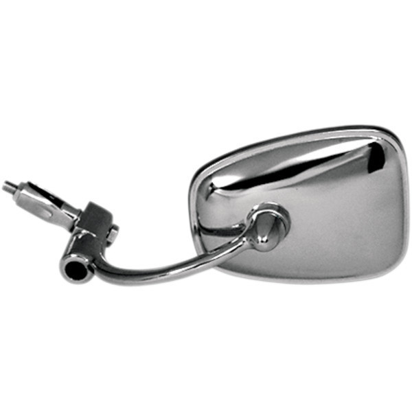 Emgo Chrome Bar End Motorcycle Mirror Left OR Right for 7/8\