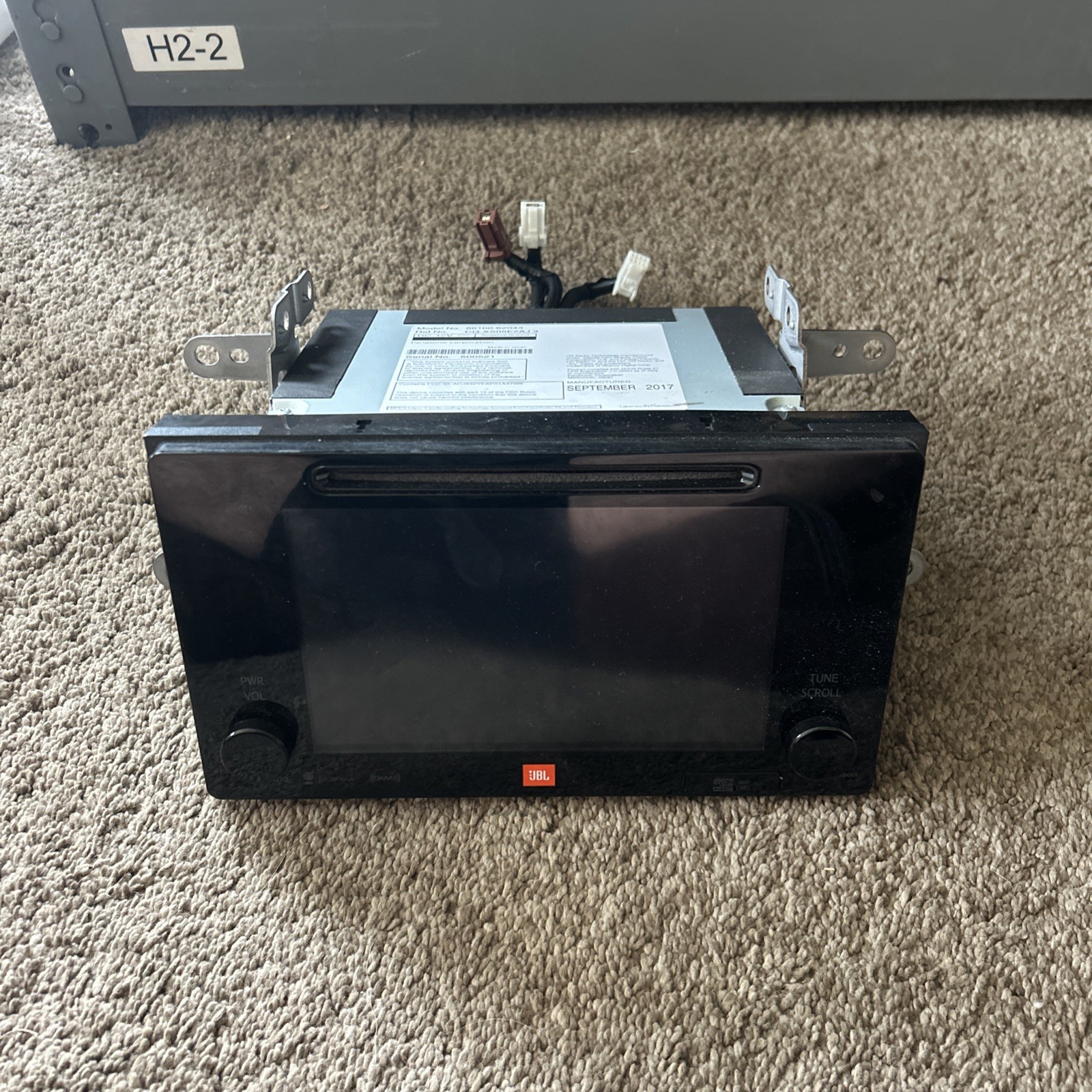 Audio Equipment Radio Display And Receiver Fits 2016-2019 TOYOTA MIRAI OEM 32274