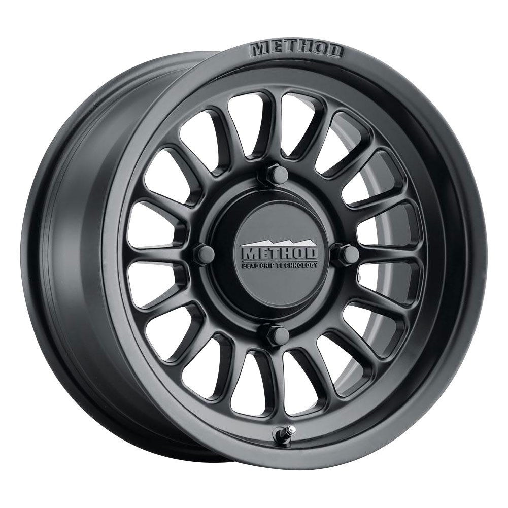 4/136 Method Race Wheels 411 Bead Grip Wheel 15x7 5.0 + 2.0 Matte Black