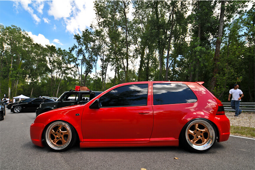 VW MKIV GTI R32 VOLKSWAGEN SIDE SKIRTS GOLF OptikWerks 2 door ( 1999 - 2005 )