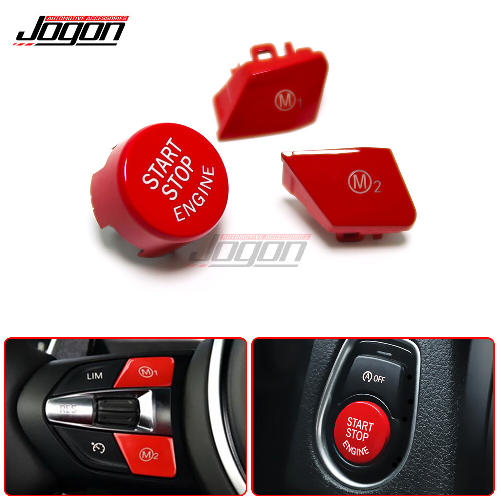 Steering Wheel M1 M2 Start Button For BMW M2 M3 M4 M5 M6 X5M X6M F30 F82 F80 F87