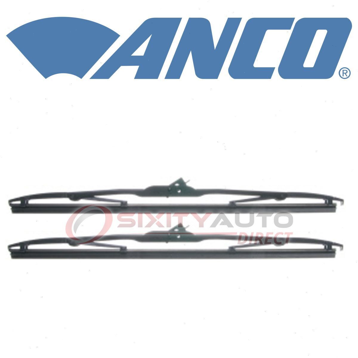 2 pc ANCO Front Wiper Blade for 1964-1968 Ford Mustang - Windshield af