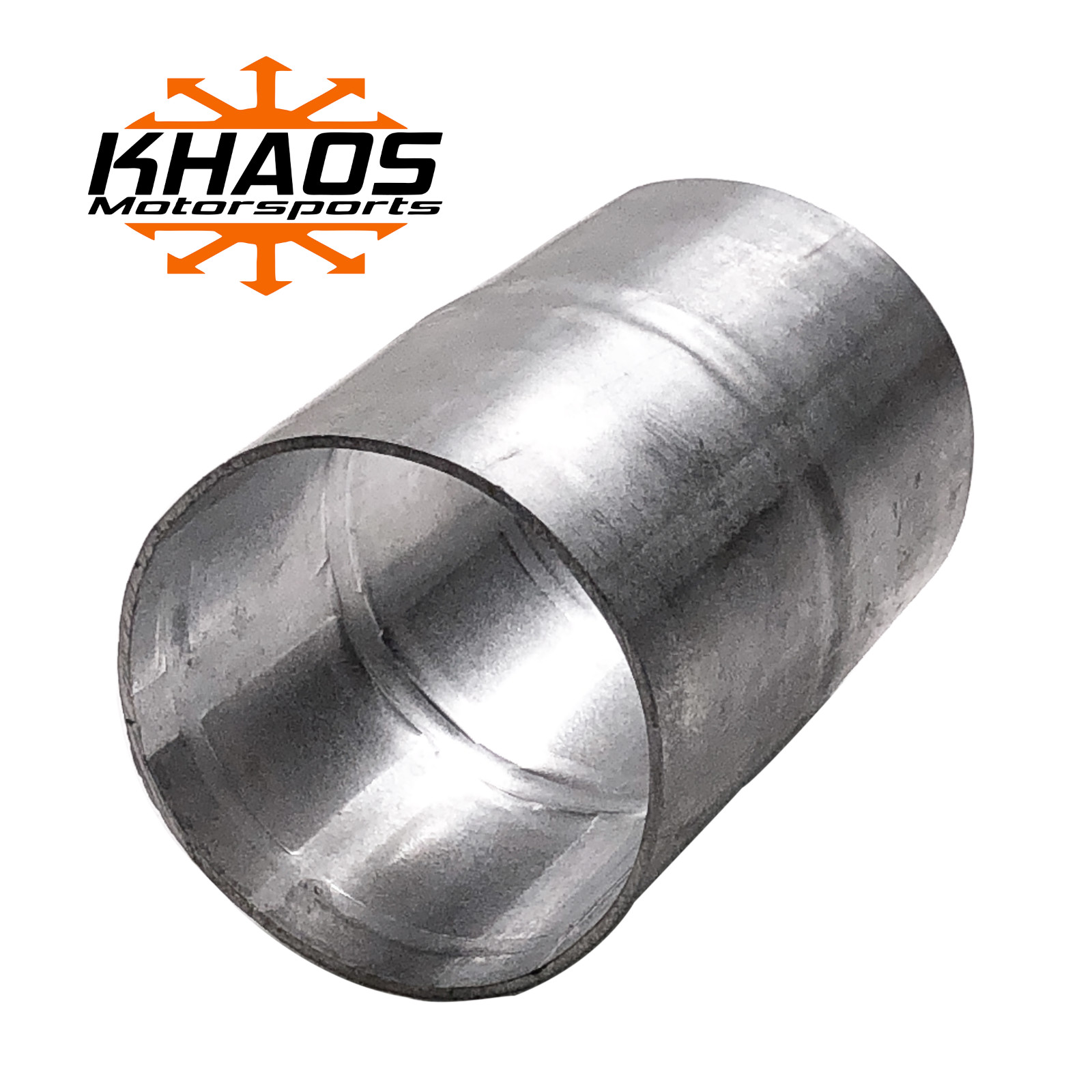 2.5” ID to 2.5” ID Exhaust Pipe to Pipe Connector Joiner Coupler Aluminized 2.5” ID to 2.5” ID Exhaust Pipe to Pipe Connector Joiner Coupler Aluminized