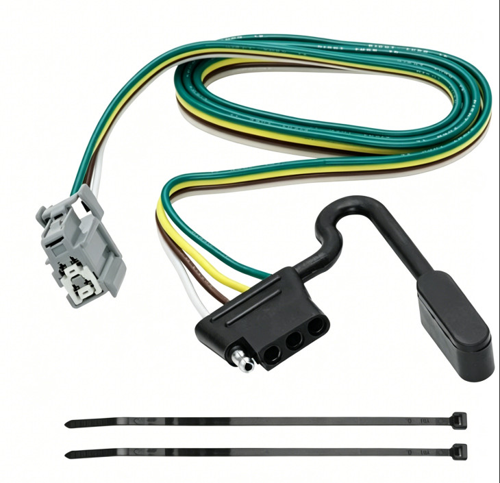 New 4-Way Flat Trailer Wiring Harness For 10-17 Chevrolet Equinox/GMC Terrain