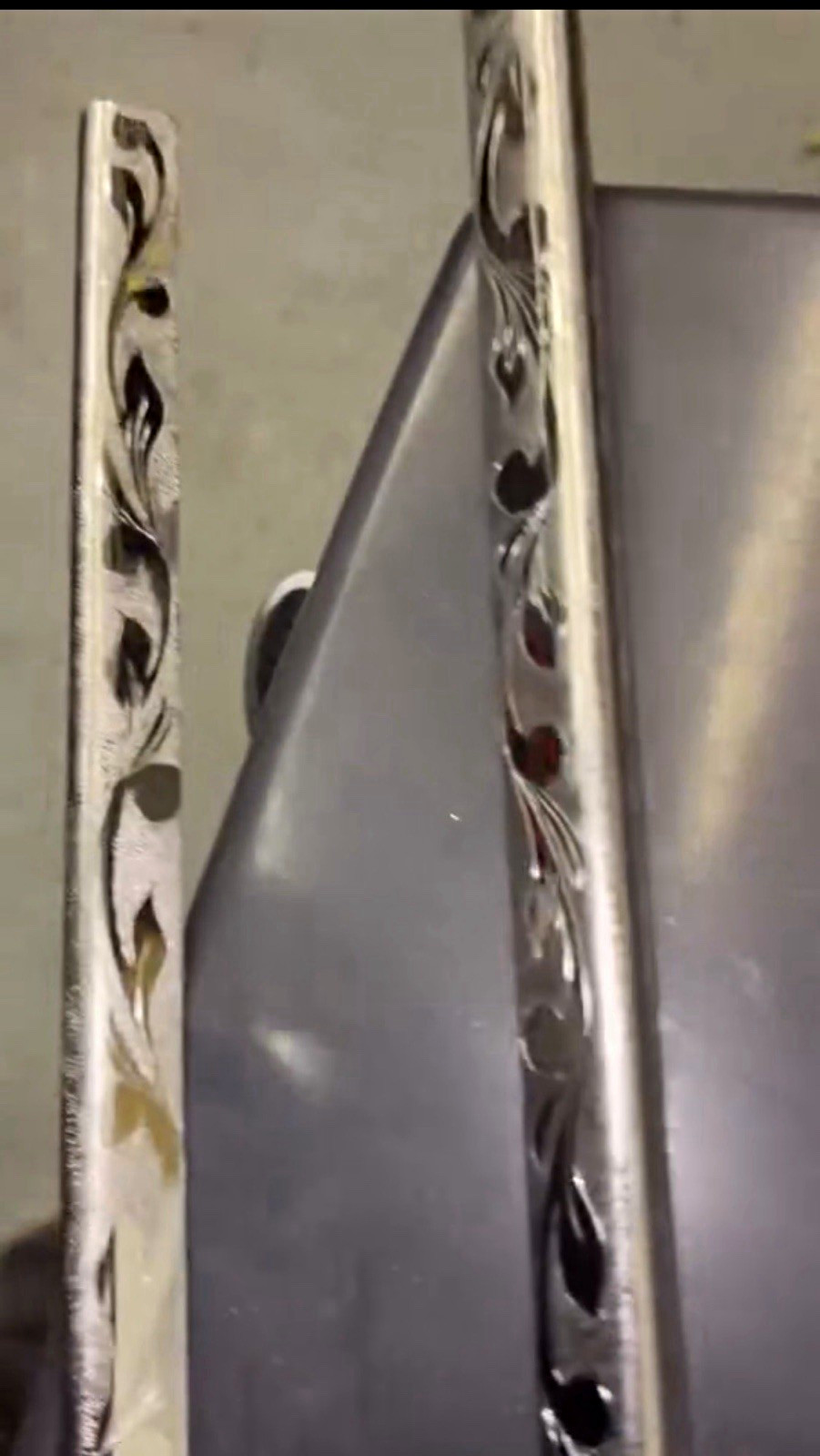 hand engraved 2007-14 single cab window trims
