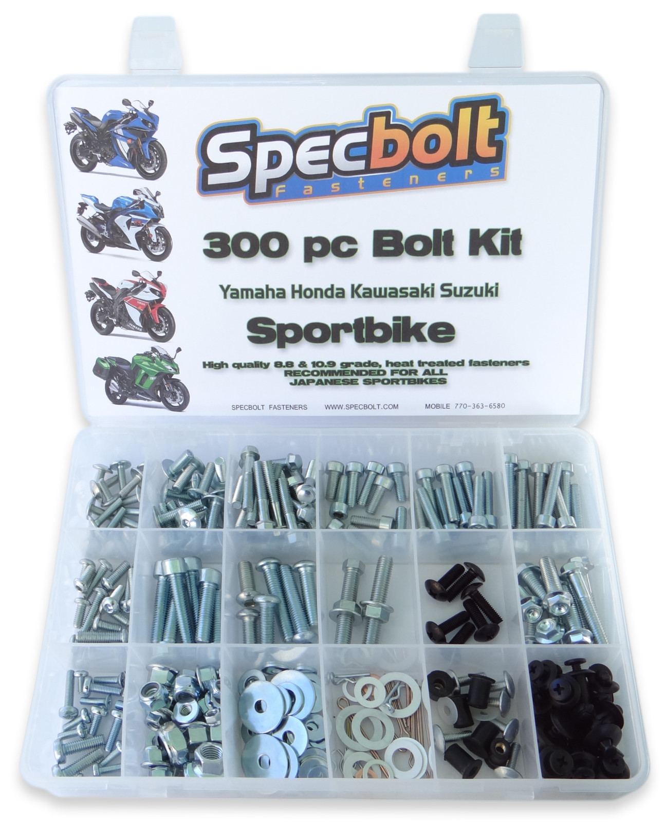 330pc Bolt Kit YAMAHA YFZ-R1 YZF-R6 YFZ600R YZF750R YFZ1000R YFZ R1 R6 YFZR6 FJR