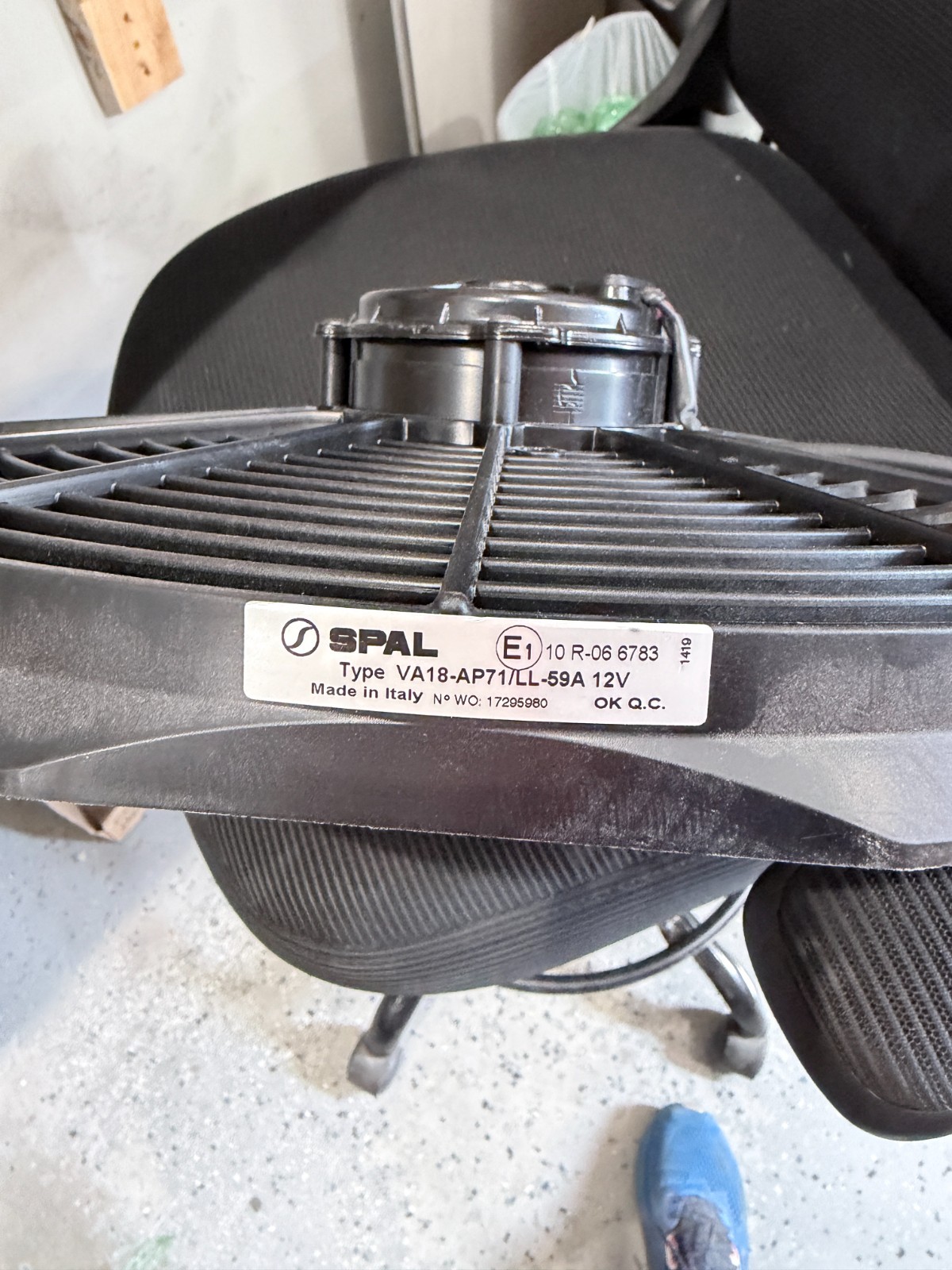 Engine Cooling Fan Holley 30102049