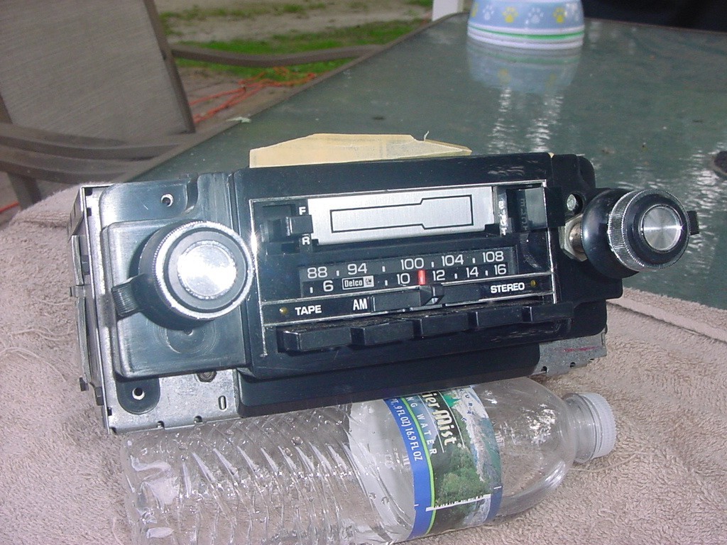 1980 80 1978 1979 78 79 CHEVY CORVETTE 427 396 Am Fm Radio CASSETTE TAPE Delco