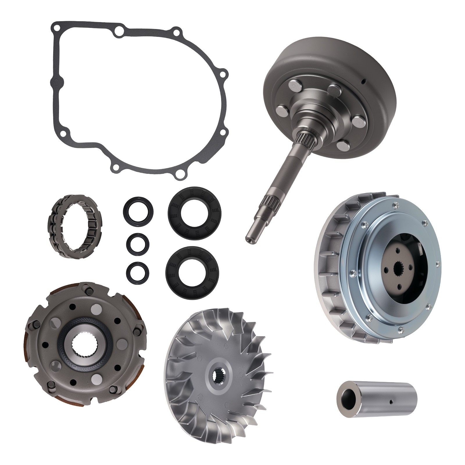 Wet Clutch Drum Housing & Primary Sheave Kit for Yamaha Rhino 660 2004-2007