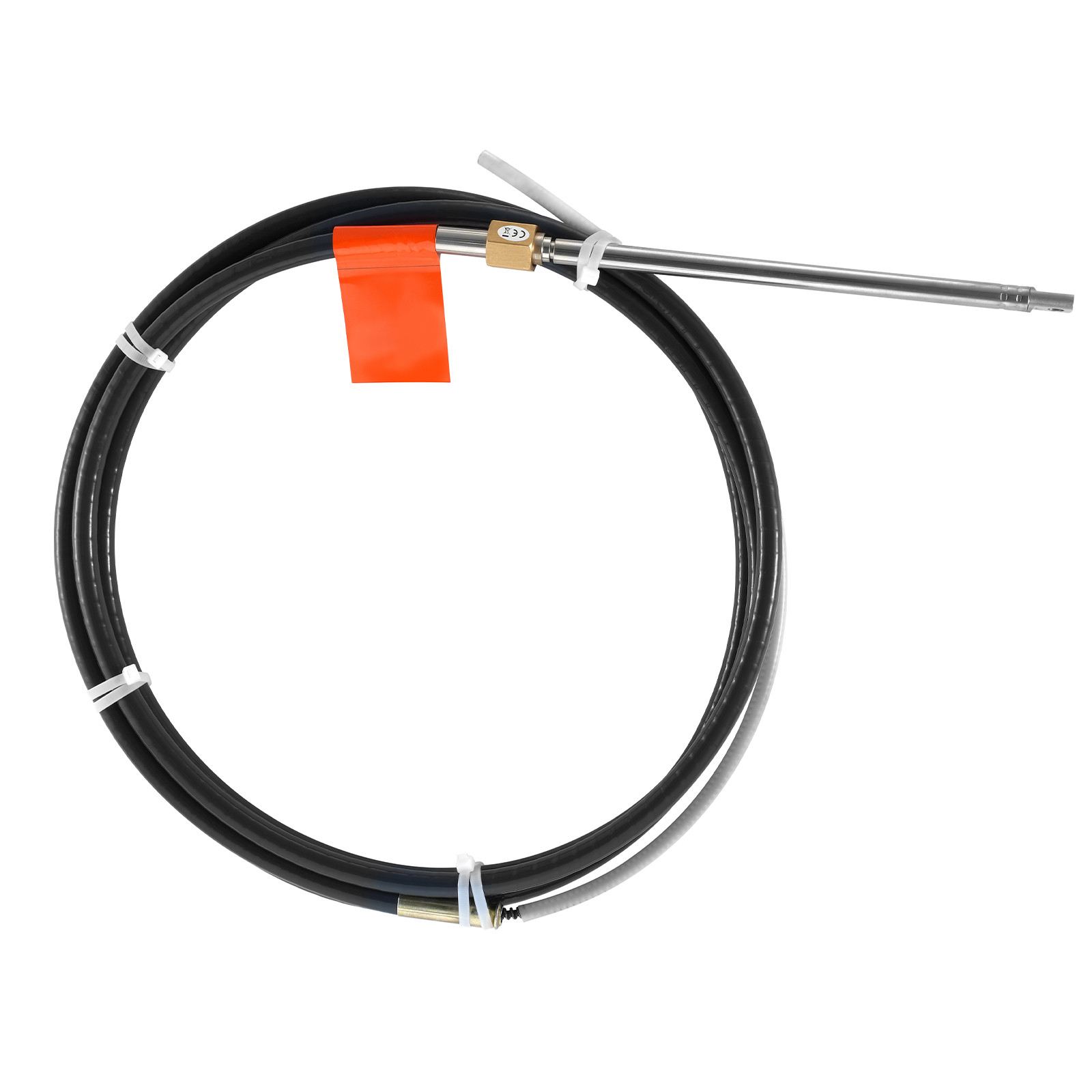 Boat Steering Cable 17 ft for Single-Station Outboard Steering Boat