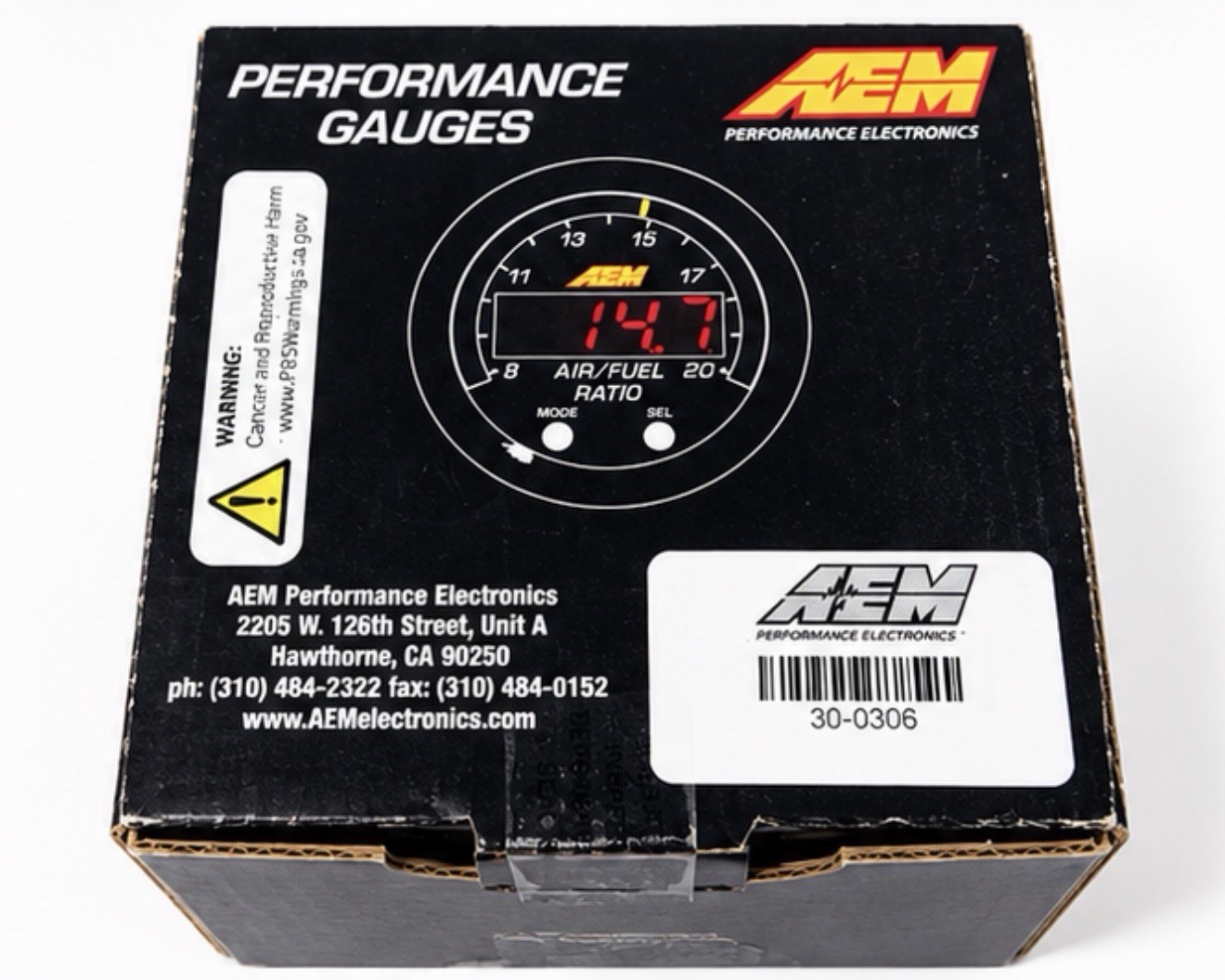 AEM 30-0306 X-series Digital Boost Pressure Gauge AEM 30-0306 X-series Digital Boost Pressure Gauge