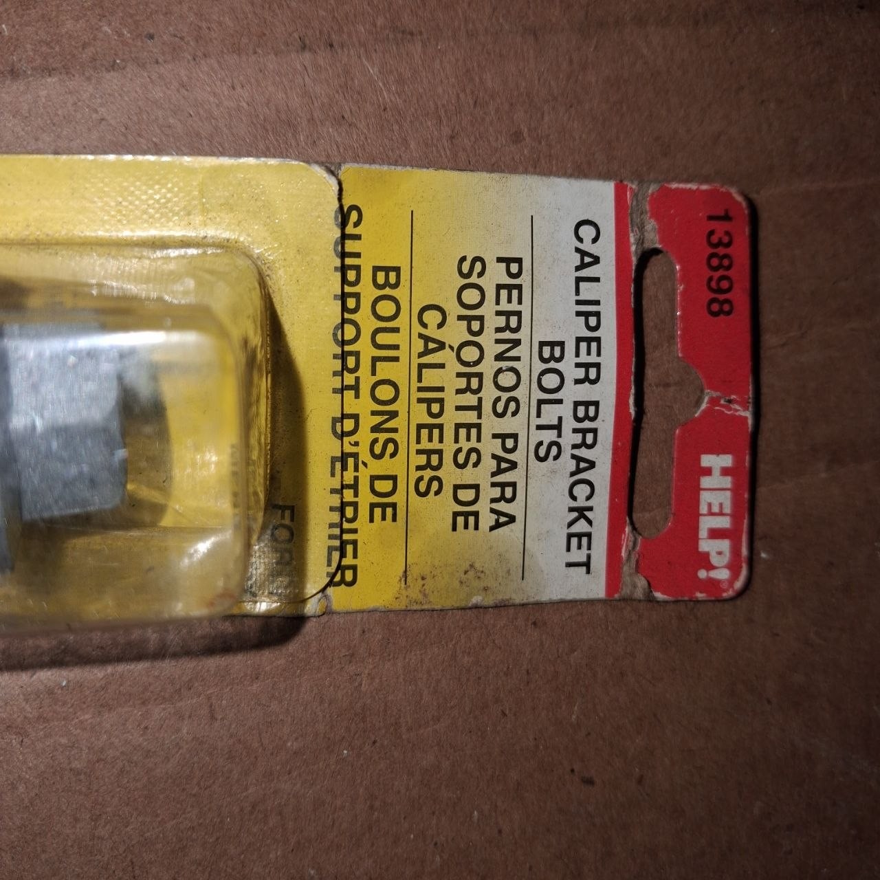 Dorman HELP 13898 Caliper Bracket Bolts Ford 94-14 NOS