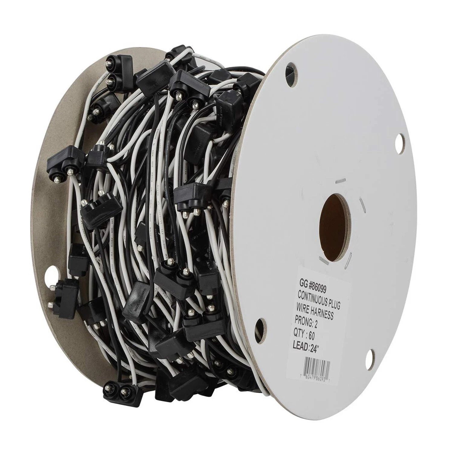 GG Grand General 86099 2 Prong Continuous Wire Harness, 24 Inches, 60 Plugs p... GG Grand General 86099 2 Prong Continuous Wire Harness, 24 Inches, 60 Plugs p...