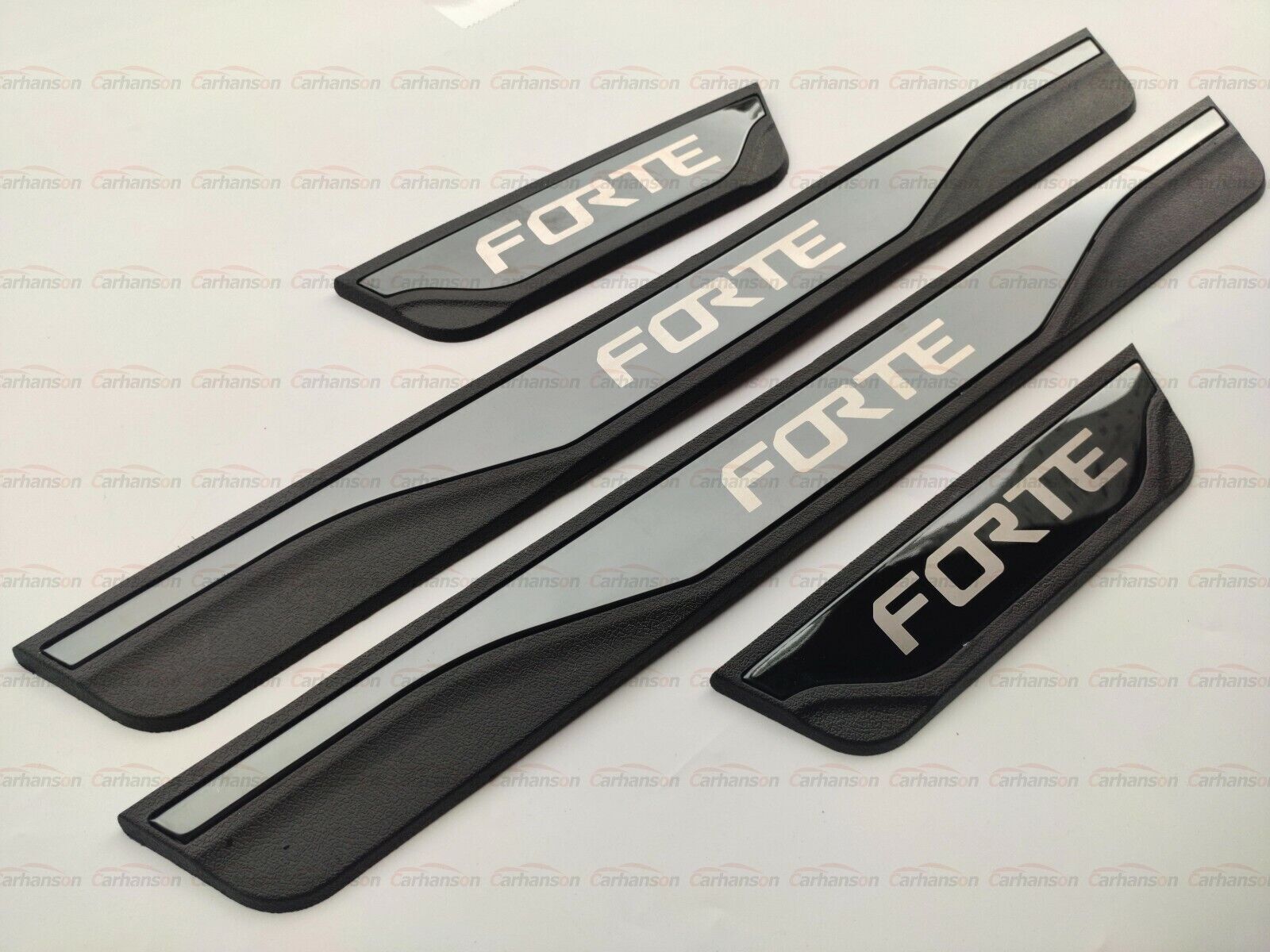 For Kia Forte Accessories Door Sill Cover Strip Protector Car Sticker Guard Trim