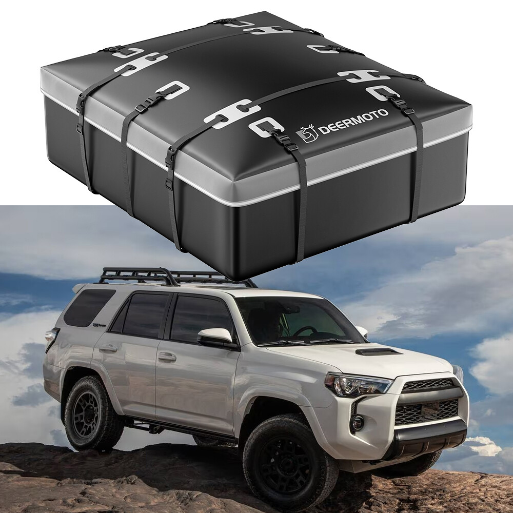21 Cubic Feet Car Rooftop Cargo Carrier Bag Luggage Storage For Toyota 4Runner