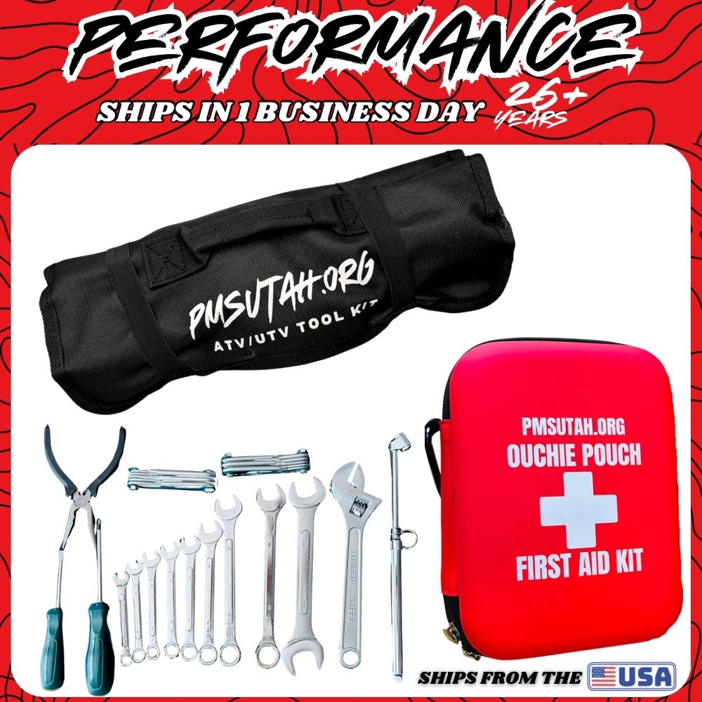Roll Up ATV UTV SXS Repair Tool Kit Wrench Tire Hex Screwdriver Torx Trail 