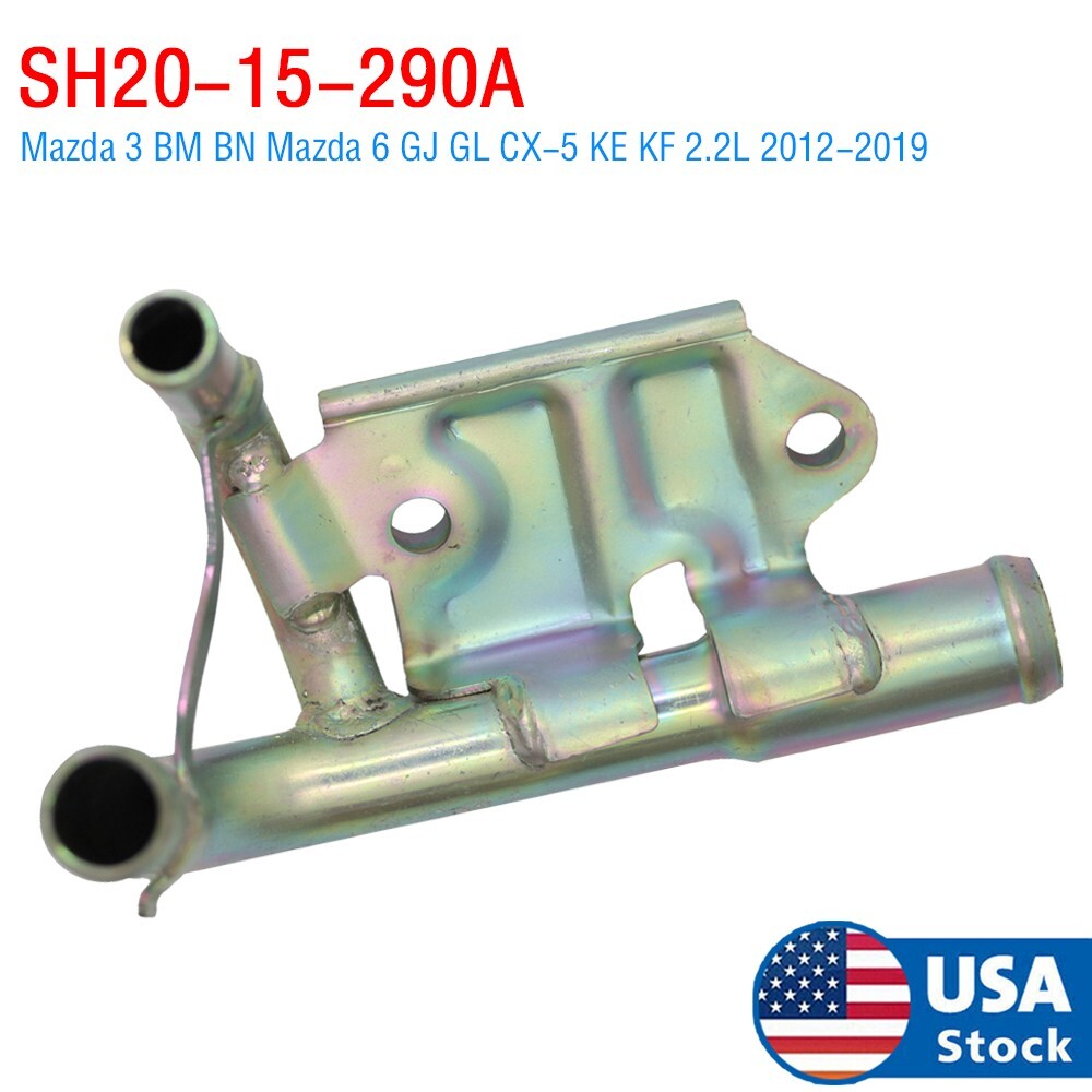 Engine Cooling Water Pipe Cylinder Heater Joint SH20-15-290A For Mazda CX-5 6 US