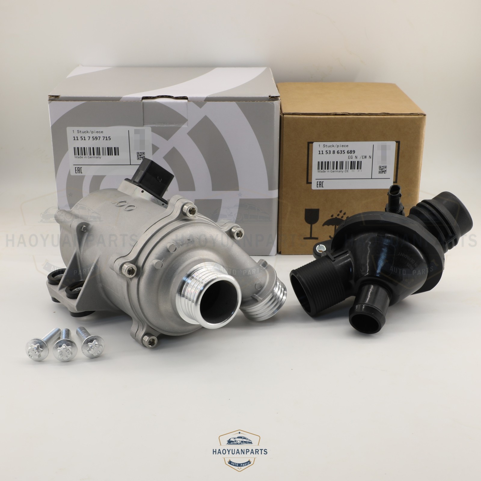 11517597715 11538635689 Electric Water Pump w/ Thermostat For BMW 228i 328i X3