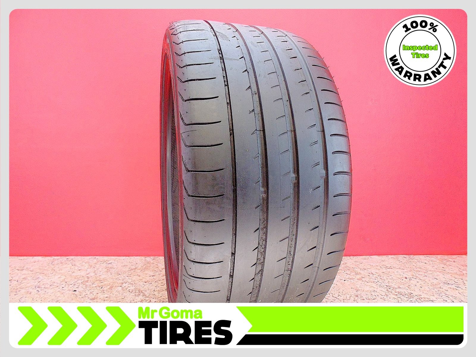1 Yokohama ADVAN Sport V105 N2 SUV XL 295/35R21 Used Tire 7.0/32 Tread 2953521 1 Yokohama ADVAN Sport V105 N2 SUV XL 295/35R21 Used Tire 7.0/32 Tread 2953521
