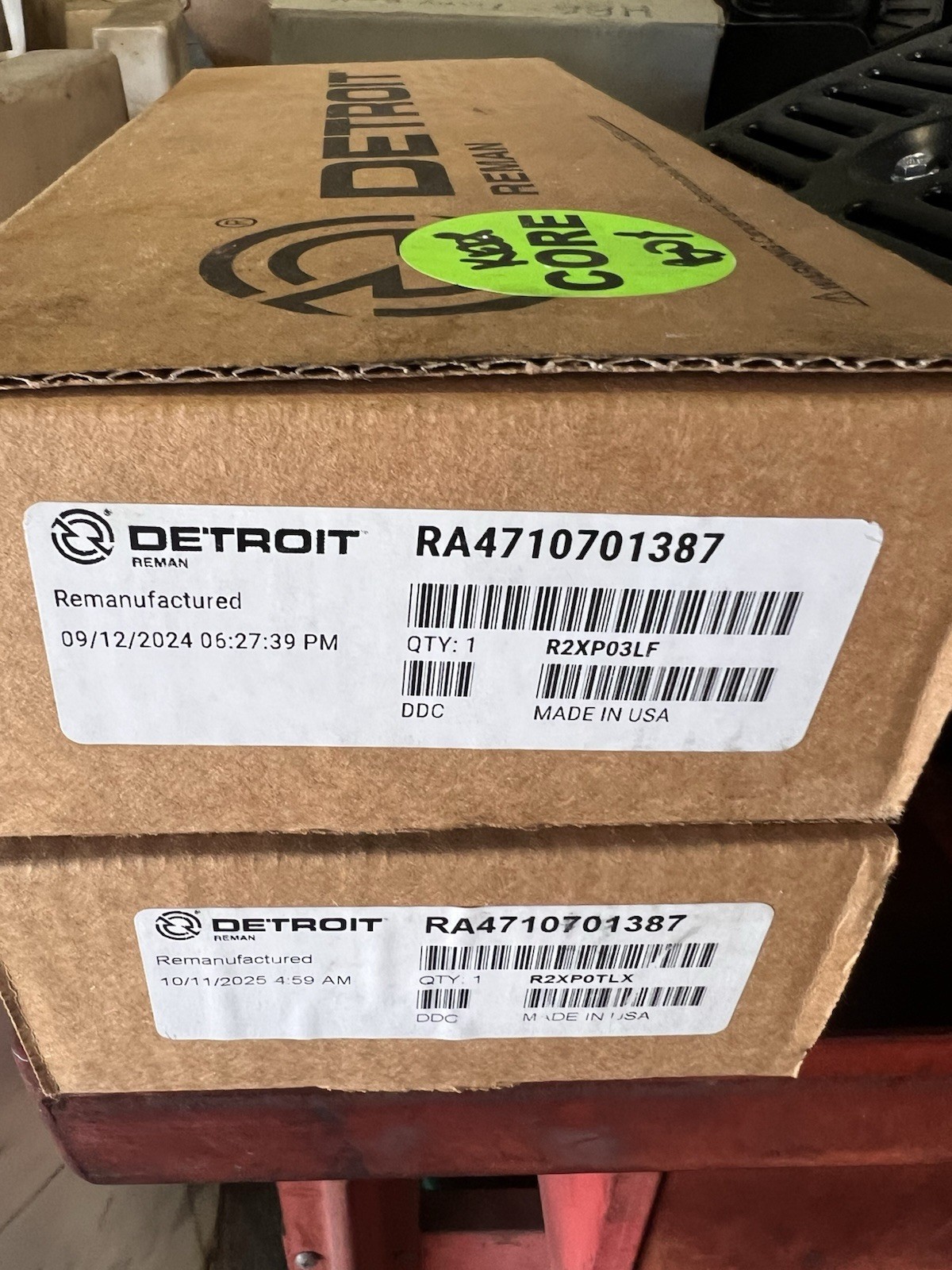RA4710701387 Detroit Reman Injector