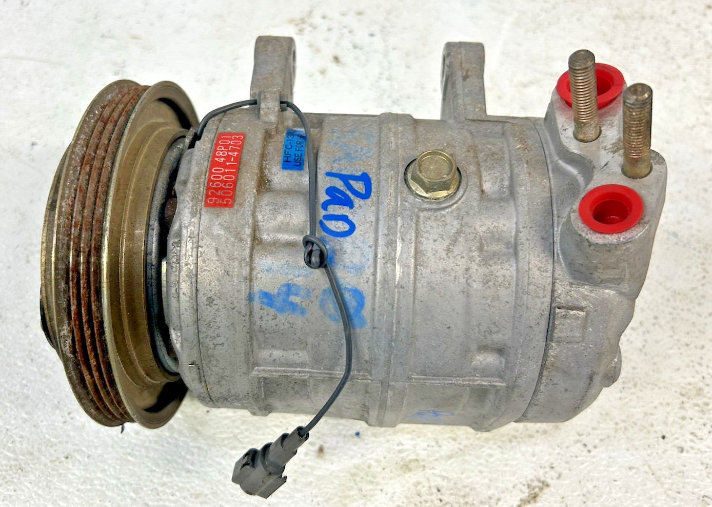 1994-1996 Nissan 300ZX A/C Compressor air conditioning w clutch AC Zexel 1994-1996 Nissan 300ZX A/C Compressor air conditioning w clutch AC Zexel