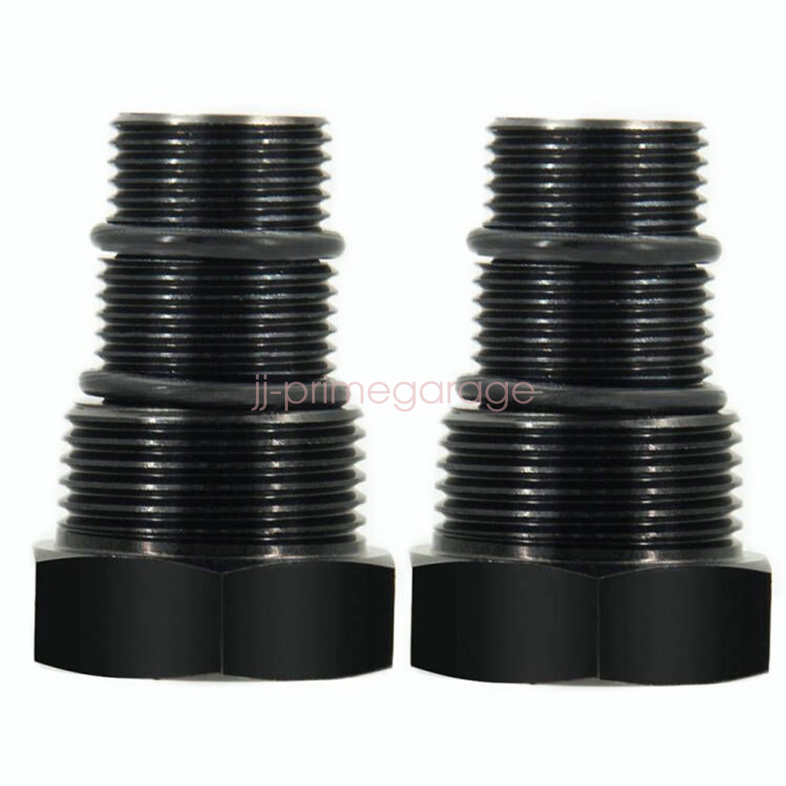 2PCS Oil Filter Threaded Adapter 1/2