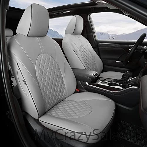 GIANT PANDA Customized Full Set Car Seat Covers Fit for Toyo