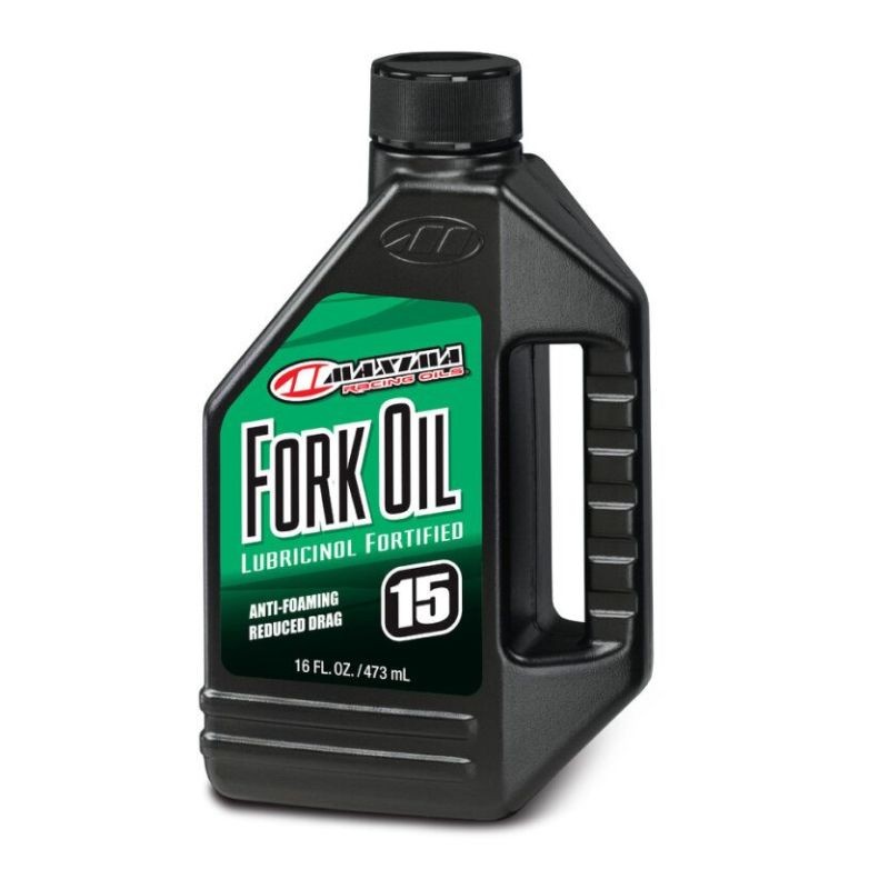 Maxima Fork Oil Standard Hydraulic 10W - 16 oz for Powersports Forks (12 / Case) Maxima Fork Oil Standard Hydraulic 10W - 16 oz for Powersports Forks (12 / Case)