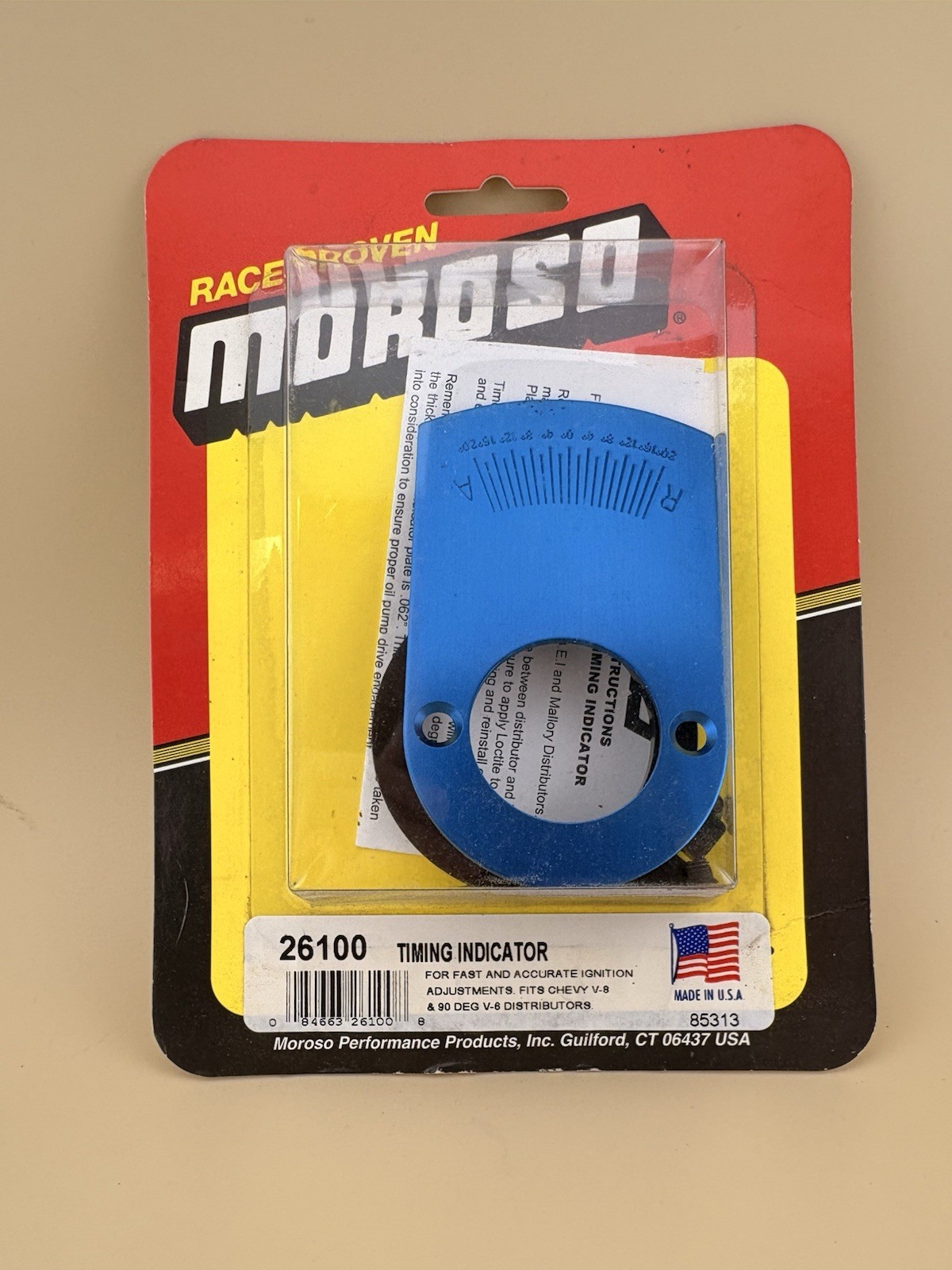 Moroso Performance Products #26100 Distributor Timing Indicator