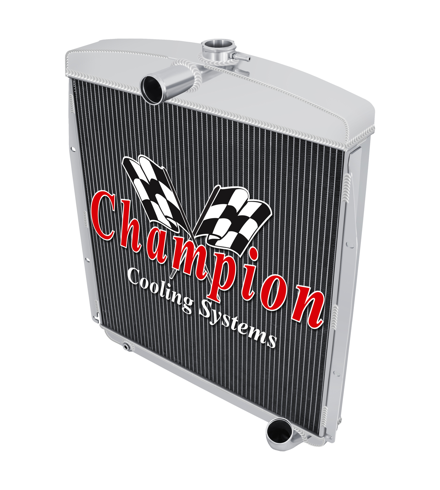 Kool Champion 3 Row All Aluminum Radiator for 1950 - 1954 Pontiac Catalina