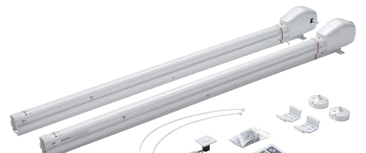 Solera® Standard 12V Universal RV Awning Arms & Hardware Kit, White 434724 Solera® Standard 12V Universal RV Awning Arms & Hardware Kit, White 434724