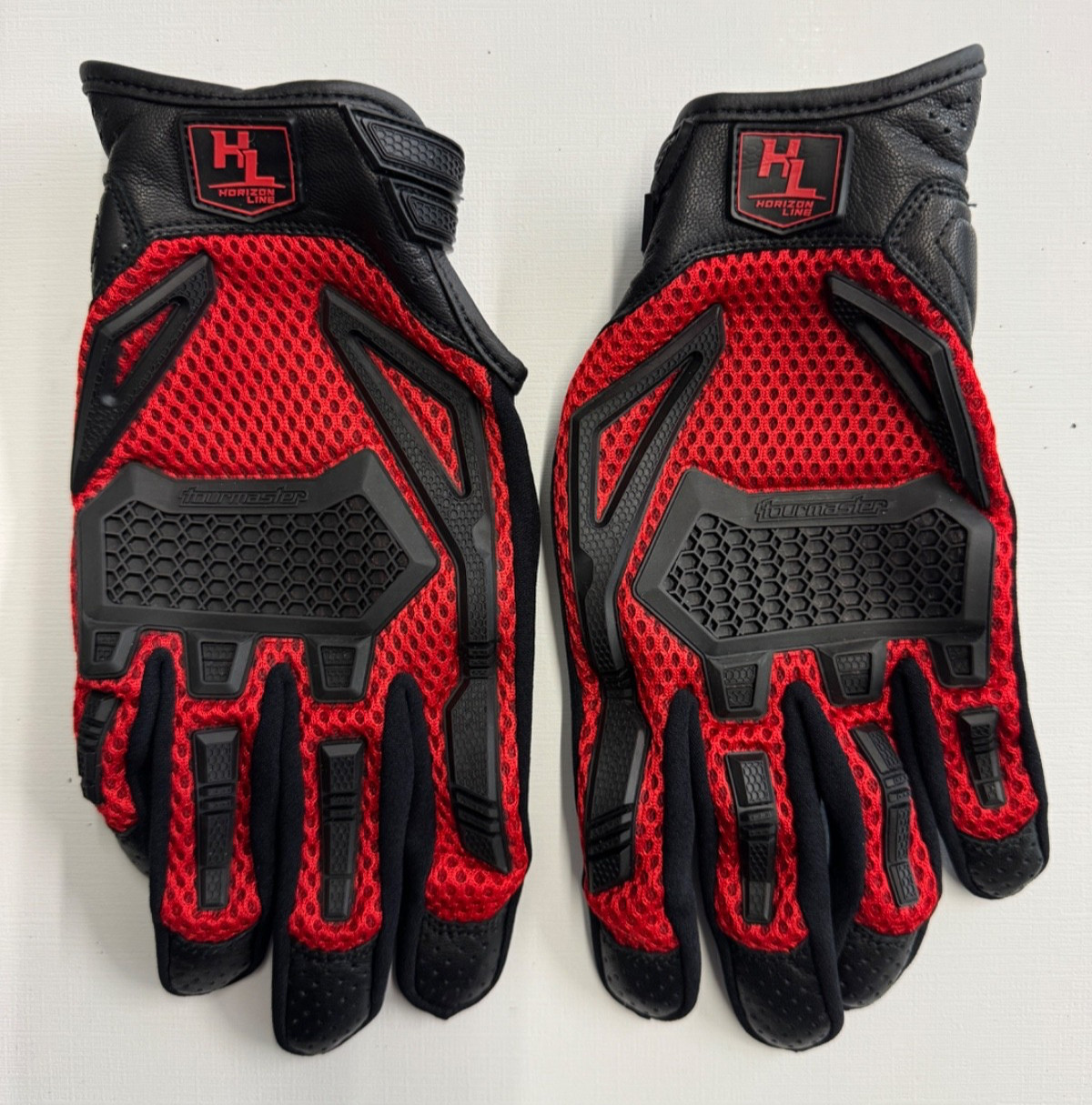 Tourmaster Switchback ADV Men’s Medium Red Motorcycle Gloves