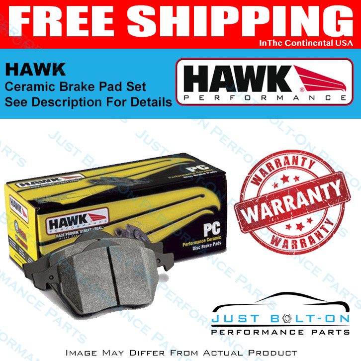 HAWK Ceramic Brake Pad Sets Performance (Vehicle Fitment See Descr.) HB761Z.593