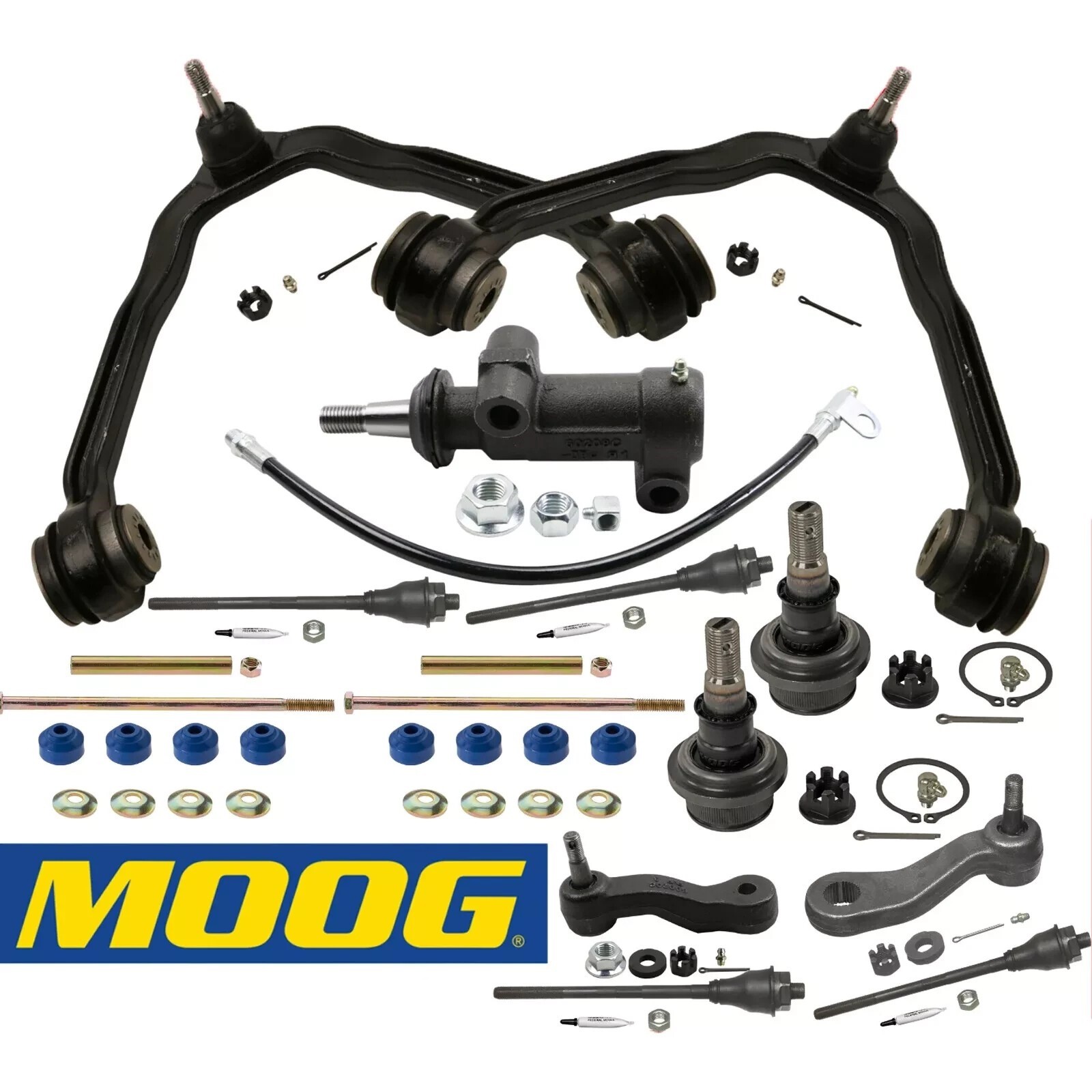 MOOG 13PC Set Front End Steering & Suspension Kit for Chevy GMC Pickup Truck SUV