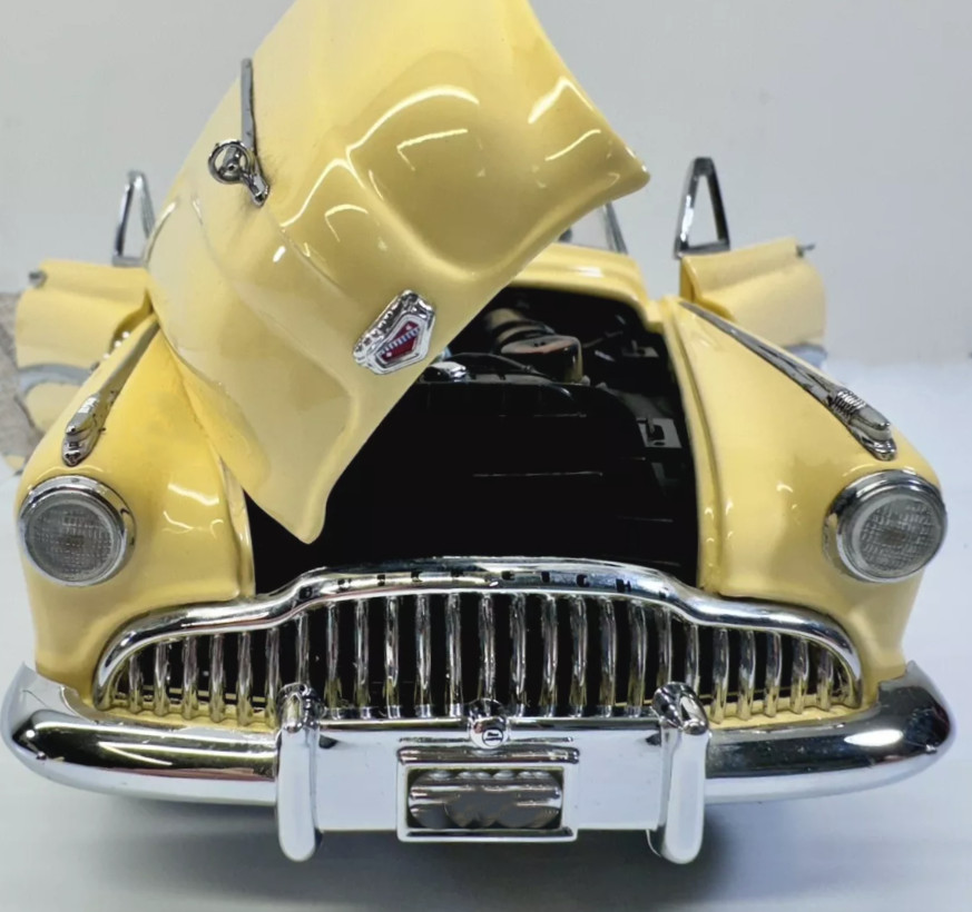 Harley Earl 1950 Concept Car w/ Orig.Engine&Wheel Rims1:24SCALE 1966 METAL MODEL