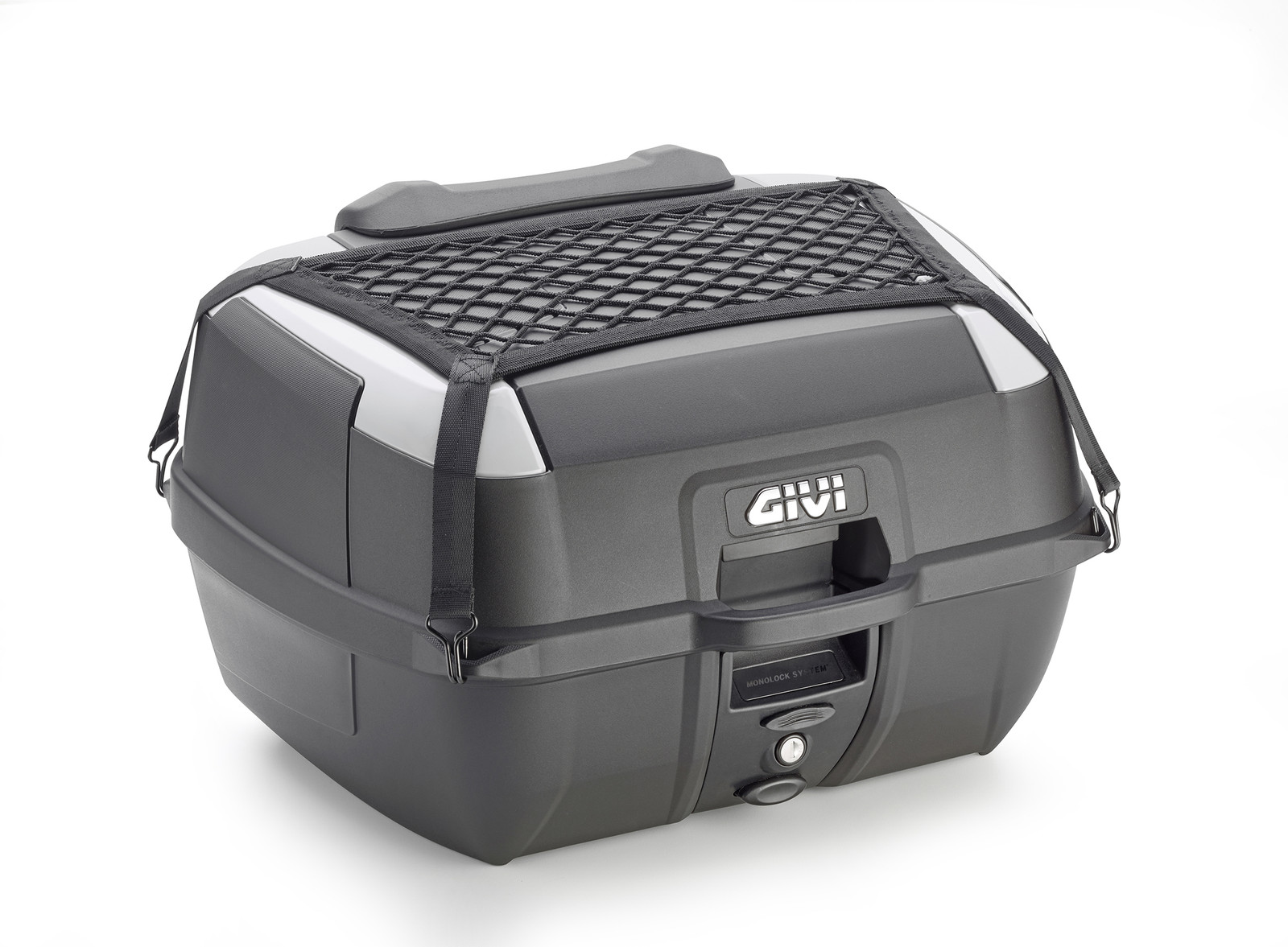 GIVI - Top Case Black/Silver 45l | B45+ GIVI - Top Case Black/Silver 45l | B45+