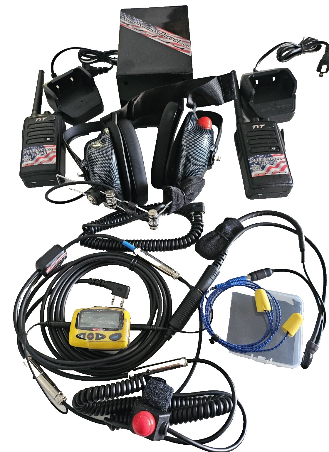 RACECAR RADIO ALL N ONE WITH RACECEIVER X1 SERIES