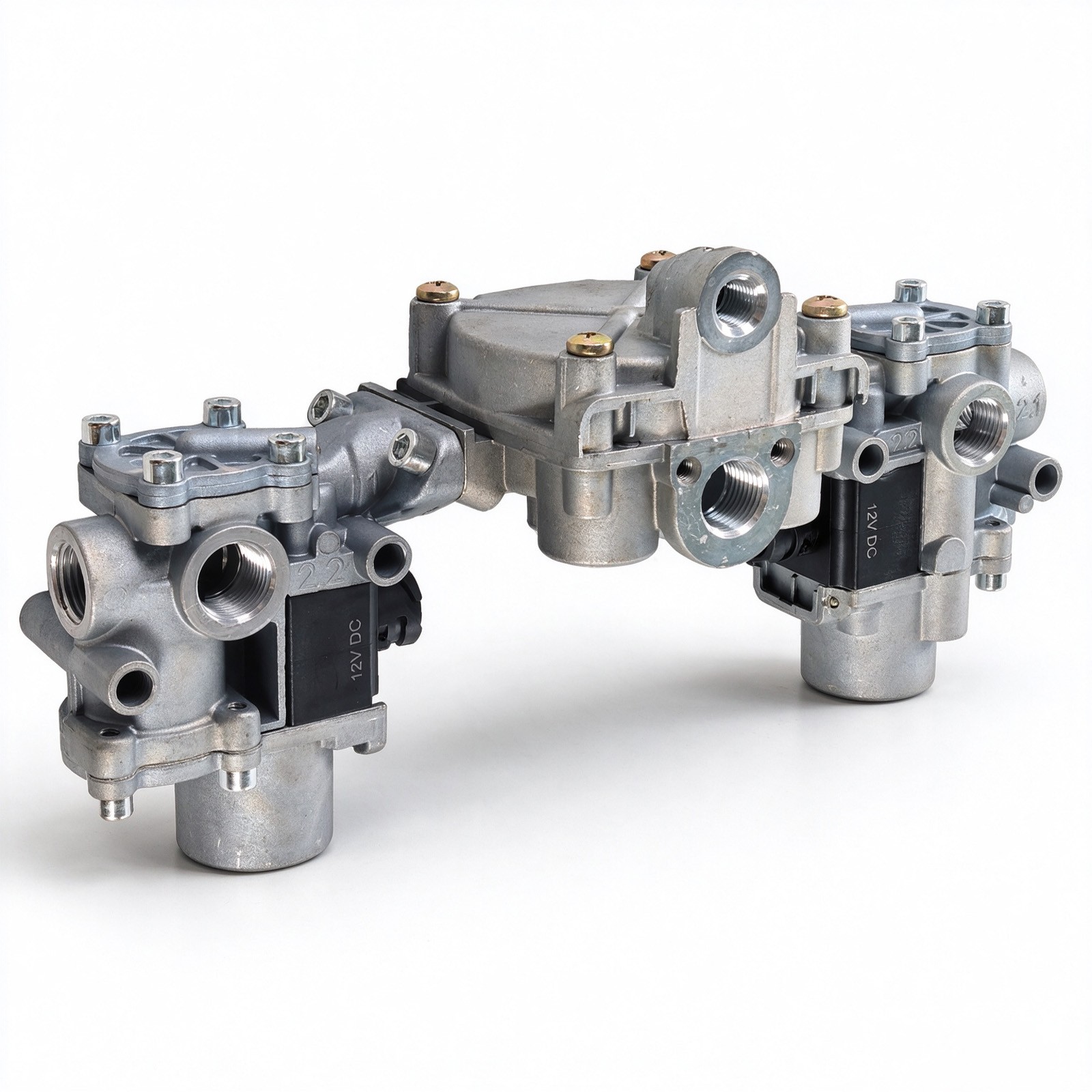 ABS Relay Valve & Modulator Rear Axle Package For Wabco 4725001230